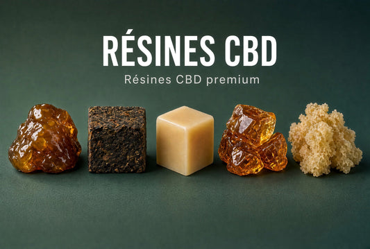 Résines de CBD